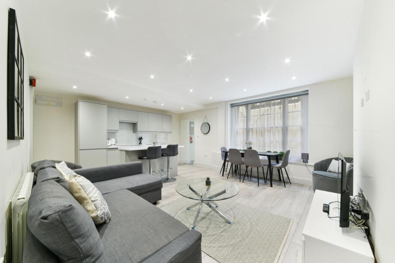 Chic Apartment By Hyde Park Londra Esterno foto