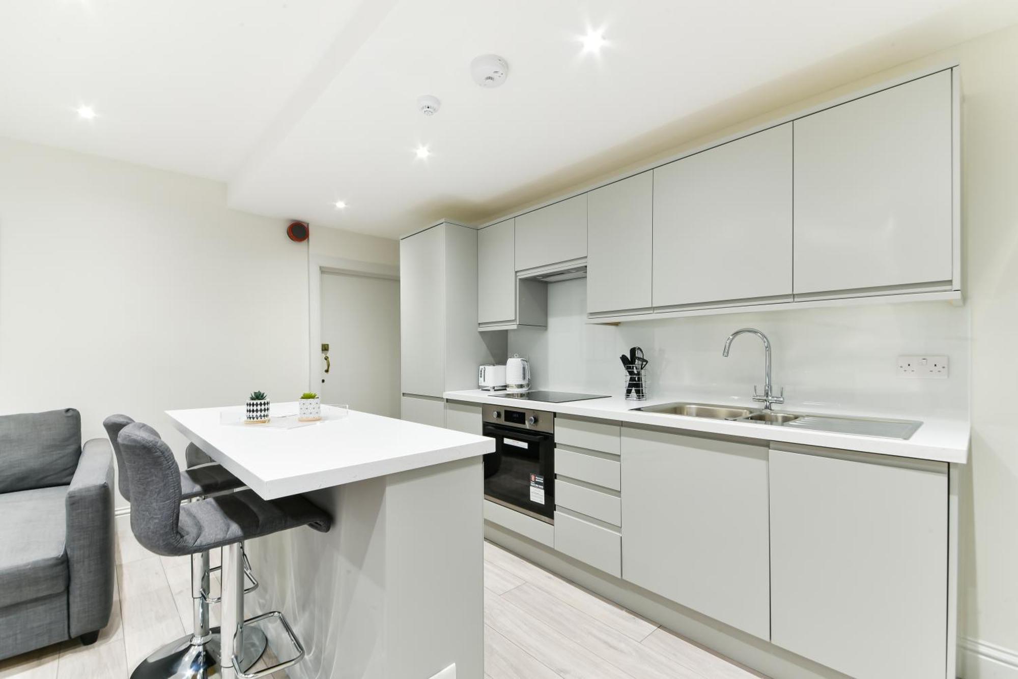 Chic Apartment By Hyde Park Londra Esterno foto