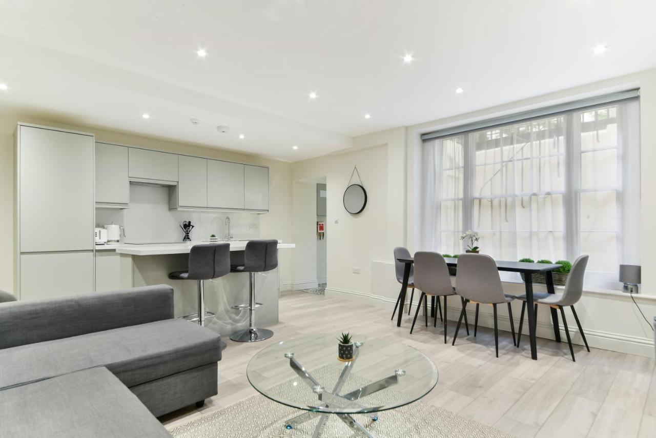 Chic Apartment By Hyde Park Londra Esterno foto